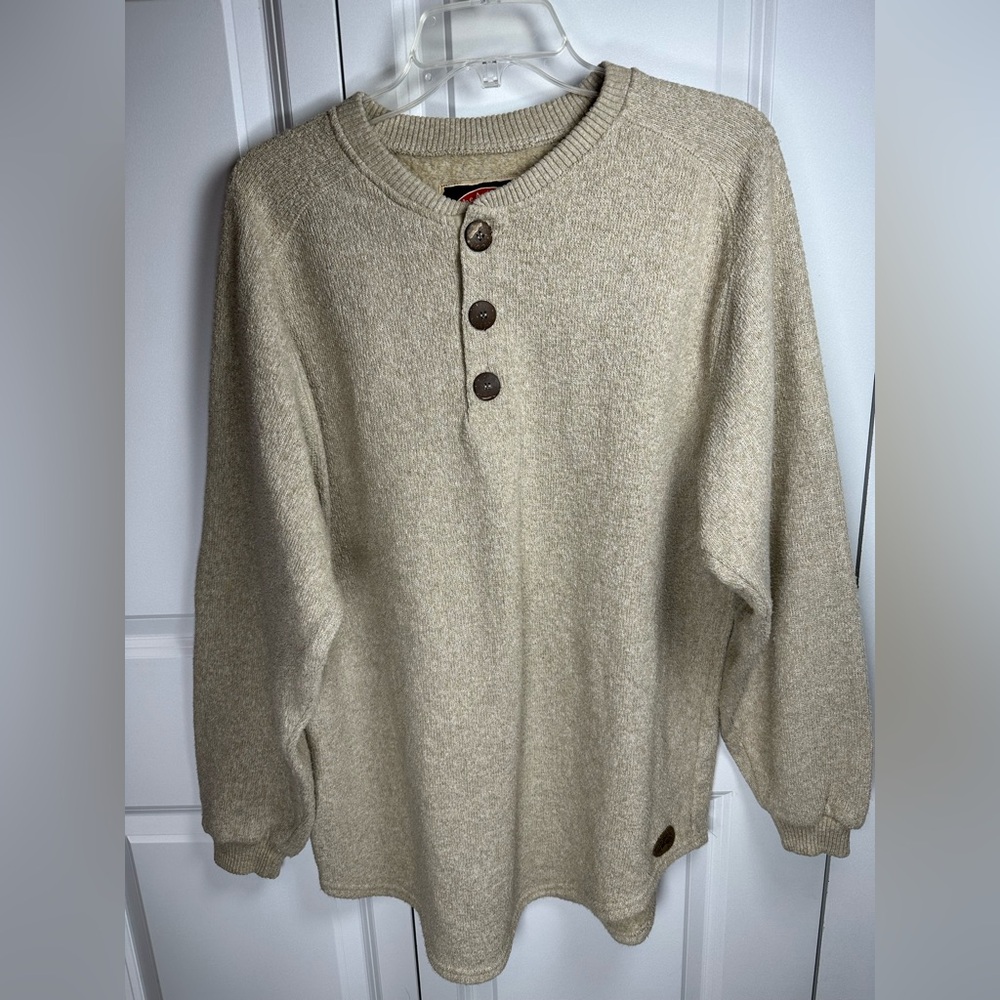 The Australian Outback Collection Vintage Beige Sweater